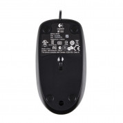 Logitech B100 USB Optical Mouse - жична oптична мишка за PC и Mac (черен)  6