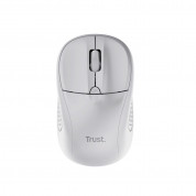 Trust Primo Wireless Optical Mouse - безжична мишка за PC и Mac (бял)  2