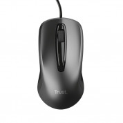 Trust Basics USB-A Optical Wired Mouse 1200DPI - жична оптична мишка за PC (черен) 1