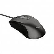 Trust Basics USB-A Optical Wired Mouse 1200DPI - жична оптична мишка за PC (черен)