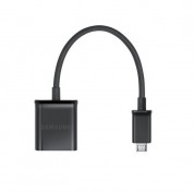 Samsung Micro USB to USB Adapter - OTG адаптер за Samsung и устройства с MicroUSB (черен)
