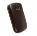 Krusell Donso - кожен калъф с лента за издърпване за iPhone 4/4S (кафяв) 2