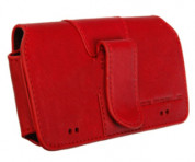 Ferrari Modena Series Case L - кожен калъф за iPhone 4/4S и мобилни телефони (червен) 1