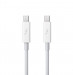Apple Thunderbolt cable - тъндърболт кабел за Mac и компютри 2м. (бял) 1