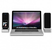 iHome iP71 Computer Speakers - спийкъри за Mac с док станция за iPhone 2G, iPhone 3G/3GS, iPhone 4/4S и iPod (модели до 2012 година) 2
