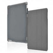 Incipio Smart Feather - кейс  за iPad 4, iPad 3, iPad 2 (съвместим с Apple Smart cover) - тъмносив