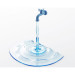 Stand Faucet - поставка за iPhone и мобилни устройства имитираща кран с течаща вода 1