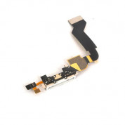 System Connector and Flex Cable - лентов кабел за iPhone 4S (бял) 1