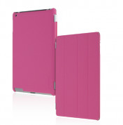 Incipio Smart Feather - кейс  за iPad 4, iPad 3, iPad 2 (съвместим с Apple Smart cover) - розов