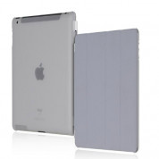 Incipio Smart Feather - кейс  за iPad 4, iPad 3, iPad 2 (съвместим с Apple Smart cover) - прозрачен-мат