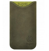 Bugatti Skinny M - кожен калъф (естествена кожа) за iPhone 4, iPhone 4S и мобилни телефони (кафяв)