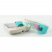 Mohzy microUSB кабел с dock адаптер за iPhone и мобилни телефони (бял-зелен) 4