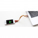 Mohzy microUSB кабел с dock адаптер за iPhone и мобилни телефони (бял-зелен) 3