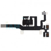Audio Jack Flex Cable - модул за звука за iPhone 4S (черен)