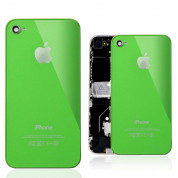 iPhone 4 Backcover - резервен заден капак за iPhone 4 (зелен)