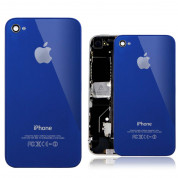 iPhone 4 Backcover - резервен заден капак за iPhone 4 (син)