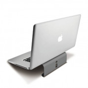 Elago L3 STAND - дизайнерска поставка за MacBook, преносими компютри и таблети (тъмносива)