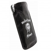 Motörhead Burner Mobile Case L - кожен калъф за мобилни телефони (черен-бял)