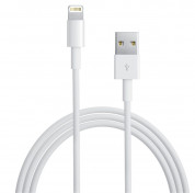 Apple Lightning to USB Cable 1m. - оригинален USB кабел за iPhone, iPad и iPod (1 метър) (ритейл опаковка) 2