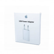 Apple USB Power Adapter 5W - оригиналнo захранване с USB изход за ел. мрежа за iPhone и iPod (ритейл опаковка) 3
