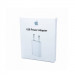 Apple USB Power Adapter 5W - оригиналнo захранване с USB изход за ел. мрежа за iPhone и iPod (ритейл опаковка) 4