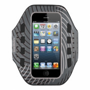 Belkin ProFit Armband - спортен калъф за ръката за iPhone 5, iPhone 5S, iPhone SE (черен-сив)