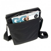 Knomo Stirling Messenger Bag 15 - унисекс чанта за преносими компютри до 15 инча (черен) 6