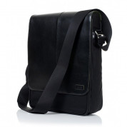 Knomo Stirling Messenger Bag 15 - унисекс чанта за преносими компютри до 15 инча (черен)