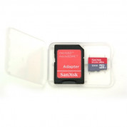 SanDisk microSDXC Card 64GB Ultra - microSDXC памет карта + SD адаптер 2