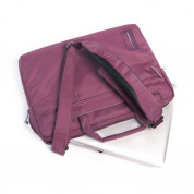 Tucano Work Out Slim Case - практична чанта за MacBook Pro Retina и преносими компютри до 15.4 инча (лилав) 2
